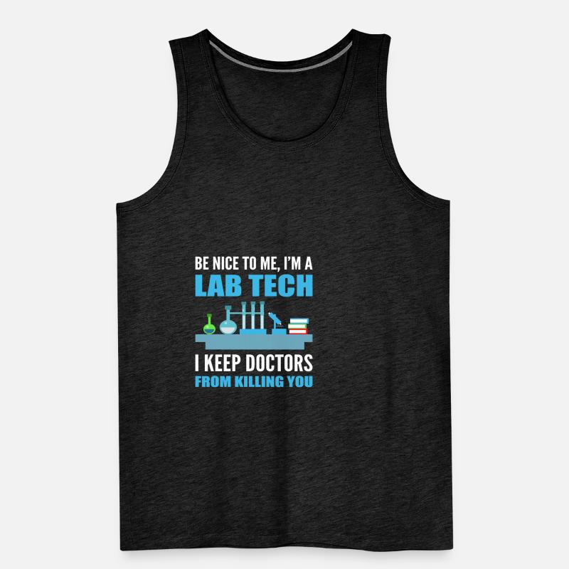 I'm Labor Tech. Laboratory Technician Gift Men's Premium Organic Tank Top
