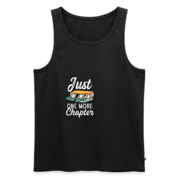 Another Chapter Book Lovers Poison - Men's Premium Organic Tank Top - black - Front - Michal (187cm)