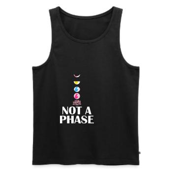 Pansexuel Stolz Drôle de Design couleurs de - Débardeur bio Premium Homme - noir - Devant - AI Model Male 178 light (178cm)