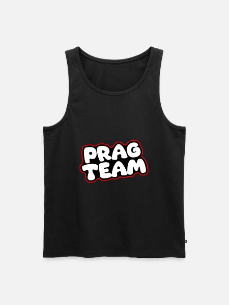 Prague Team - Men's Premium Organic Tank Top - black