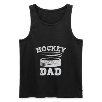 Hockey sur glace Patins Puck Hockey - Débardeur bio Premium Homme - noir - Devant - Michal (187cm)