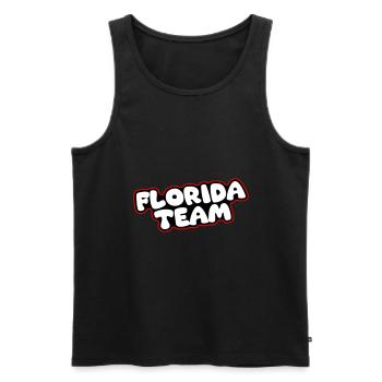 Équipe de Floride - Débardeur bio Premium Homme - noir - Devant - Michal (187cm)