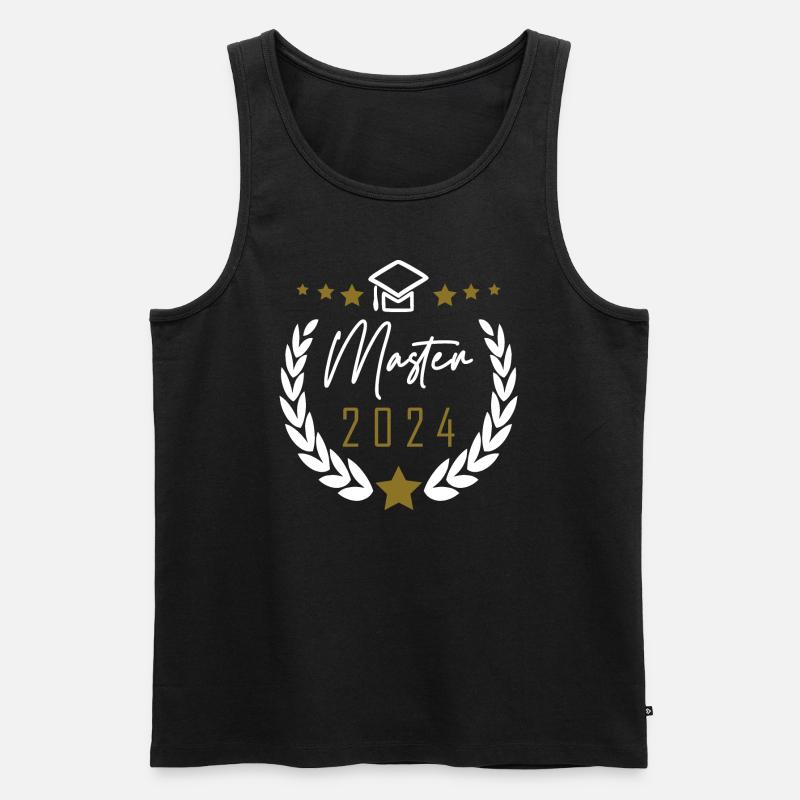 Master 2024 - Männer Premium Bio Tank Top - Schwarz