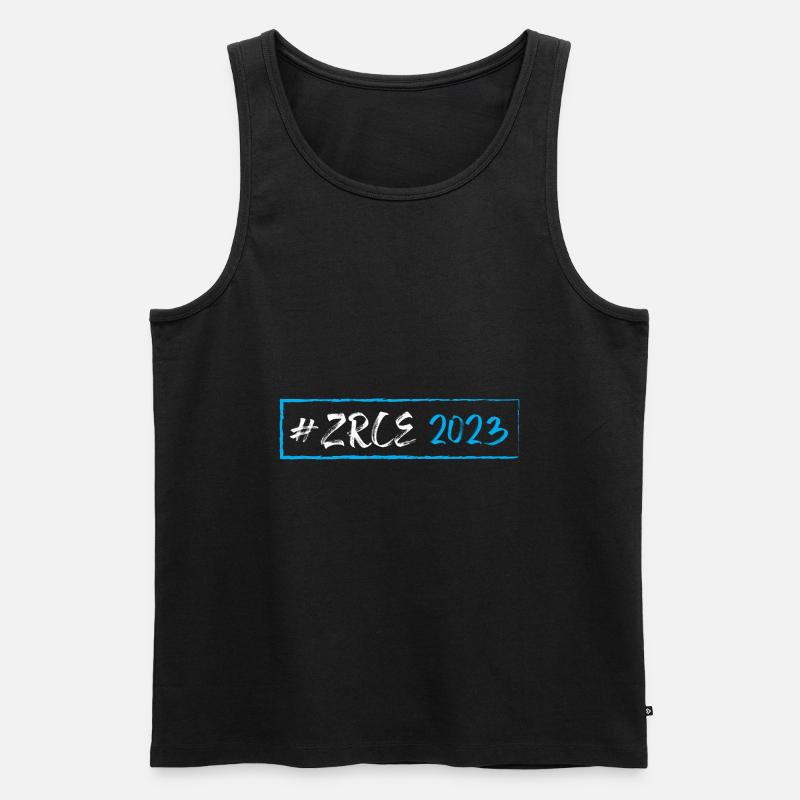 Zrce 2023 - Männer Premium Bio Tank Top - Schwarz