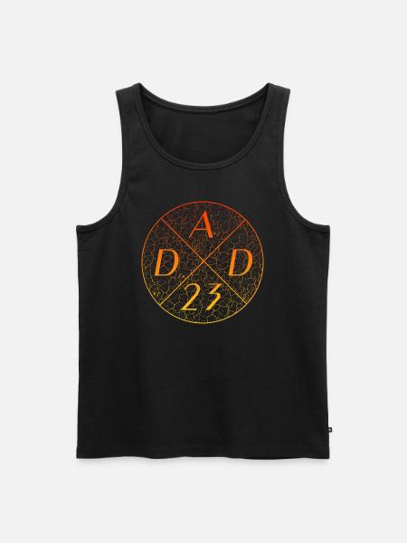 DAD 23 dad23 - Männer Premium Bio Tank Top - Schwarz