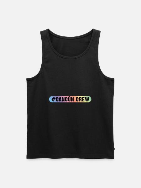 Cancun Crew - Men's Premium Organic Tank Top - black