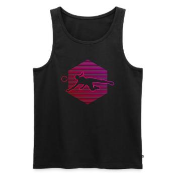 Men's Volleyball Volleyball Volleyball Women's Volleyball - Men's Premium Organic Tank Top - black - Front - Michal (187cm)