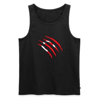 Türkiye Türkei - Männer Premium Bio Tank Top - Schwarz - Vorne - Michal (187cm)