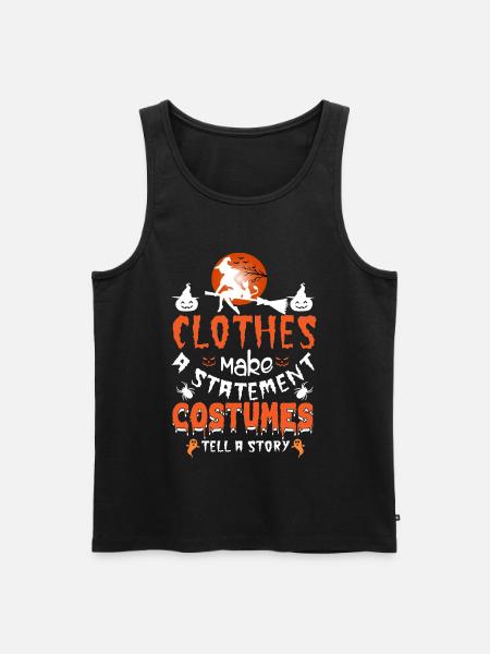 Clothes Statement Costumes Story Halloween Witch - Men's Premium Organic Tank Top - black