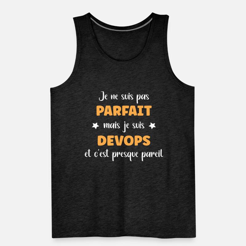 devops Débardeur bio Premium Homme