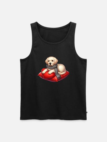 Lab Dog Lover - Men's Premium Organic Tank Top -