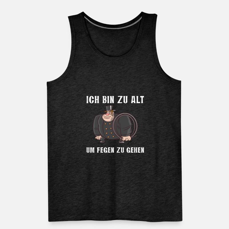 Schornsteinfeger Kaminkehrer Glück Geschenkidee Männer Premium Bio Tank Top