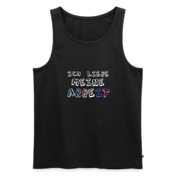 Lehrerin Lehrer Beruf Kindergarten Kinder - Männer Premium Bio Tank Top - Schwarz - Vorne - Michal (187cm)