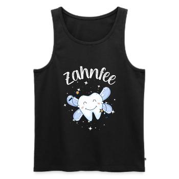 Zahnärztin Zahn Zähne Zahnarzt Zahnpflege Fasching - Männer Premium Bio Tank Top - Schwarz - Vorne - AI Model Male 178 light (178cm)