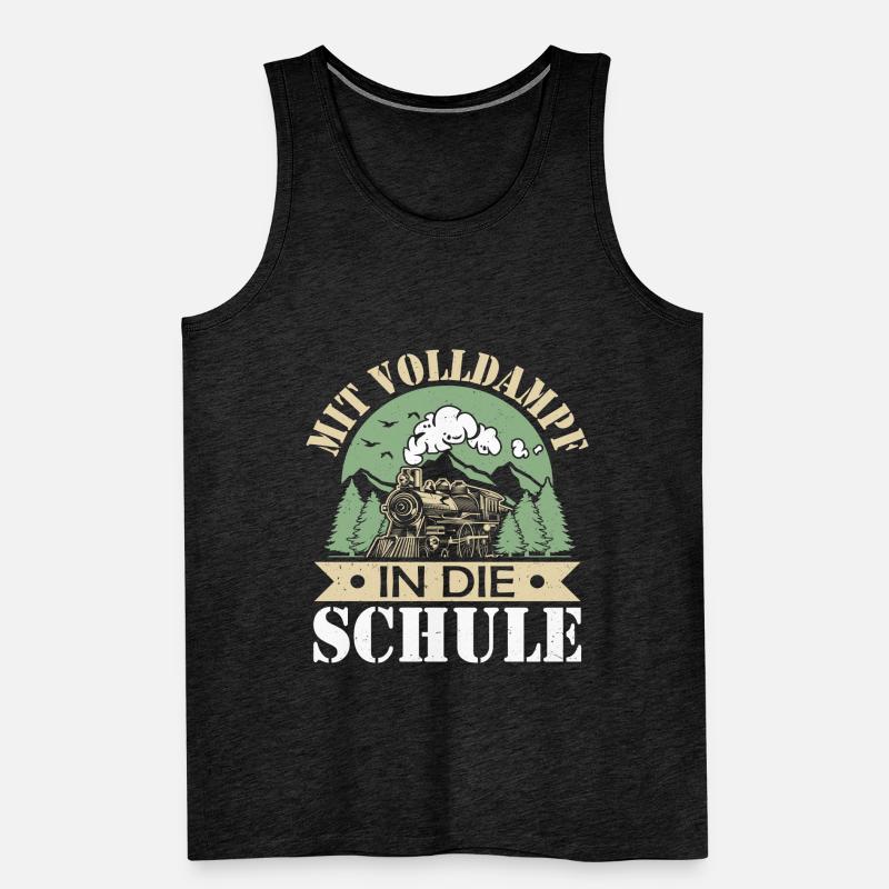 Einschulung Männer Premium Bio Tank Top