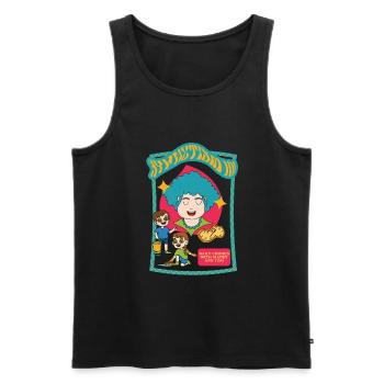 Hypnotism 101 - Daily Chores With Mandy And Tom - Männer Premium Bio Tank Top - Schwarz - Vorne - AI Model Male 178 light (178cm)