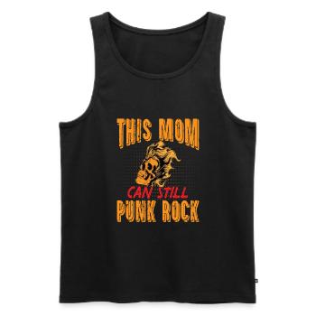 This Mom Can Still Punk Rock - Gothic - Concert - - Men's Premium Organic Tank Top - black - Front - AI Model Male 178 light (178cm)