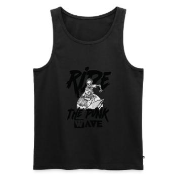 Ride The Punk Wave - Deutsch - Gothique - Concert - Débardeur bio Premium Homme - noir - Devant - Michal (187cm)