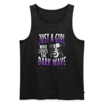Occult Goth Gothic Punk Grunge - Men's Premium Organic Tank Top - black - Front - Michal (187cm)