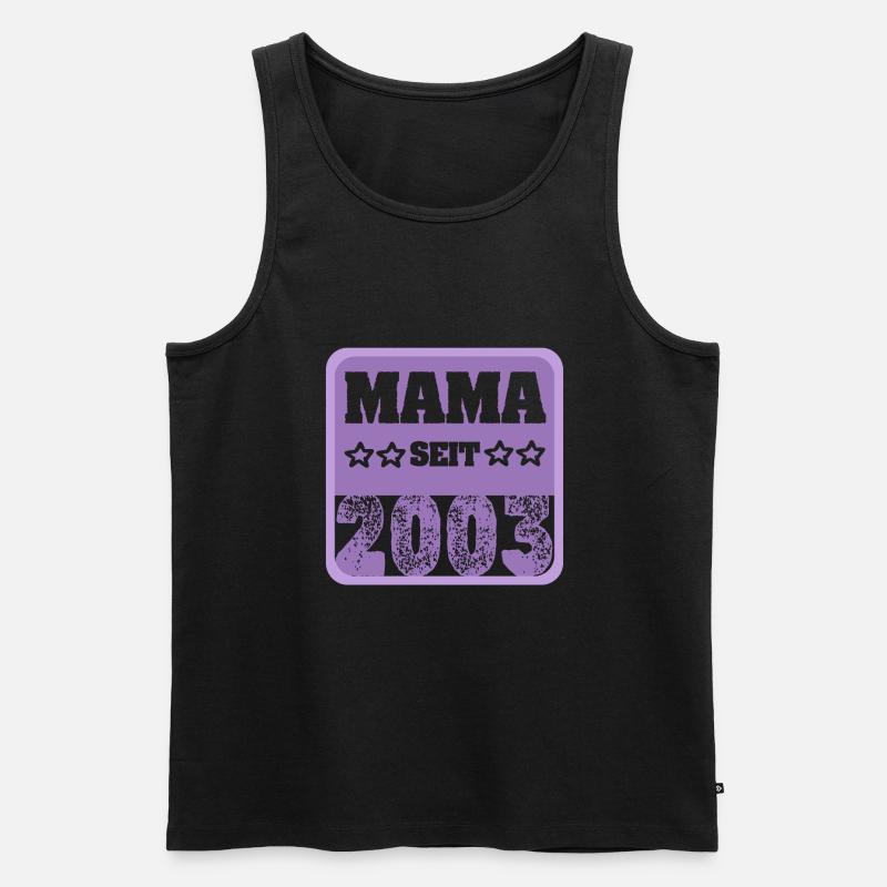 Witzig 2003 - Männer Premium Bio Tank Top - Schwarz