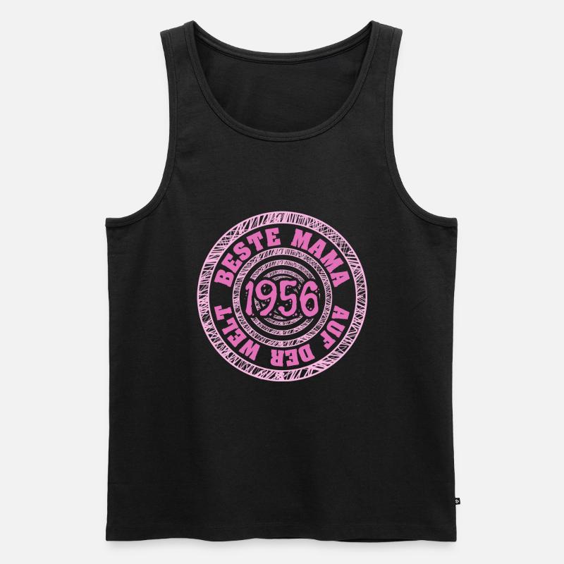 Mutter 1956 - Männer Premium Bio Tank Top - Schwarz