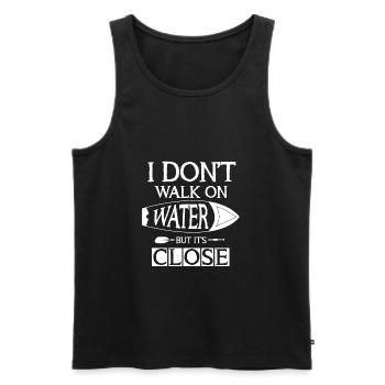 SUP Stand up paddling - Men's Premium Organic Tank Top - black - Front - Michal (187cm)