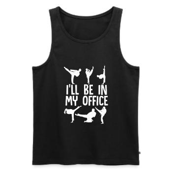 TKD Korean Martial Arts Tae Kwon - Männer Premium Bio Tank Top - Schwarz - Vorne - Michal (187cm)