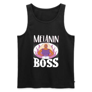 Feminist Womens Rights Female - Männer Premium Bio Tank Top - Schwarz - Vorne - Michal (187cm)