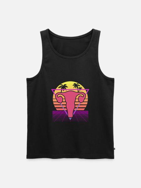 Feminist Women's Rights Female - Men's Premium Organic Tank Top - black
