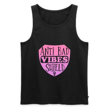 Feminist Womens Rights Female - Männer Premium Bio Tank Top - Schwarz - Vorne - Michal (187cm)