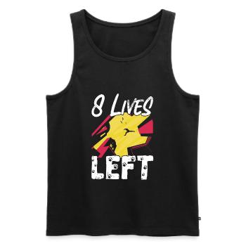 Parkour Freerunning Traceur - Männer Premium Bio Tank Top - Schwarz - Vorne - Michal (187cm)