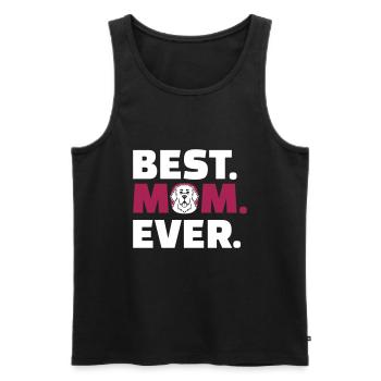 Neufundländer - Männer Premium Bio Tank Top - Schwarz - Vorne - Michal (187cm)
