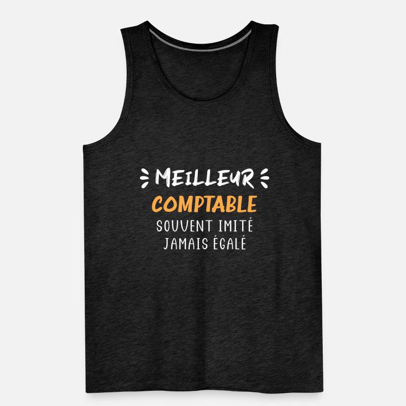 comptable Débardeur bio Premium Homme