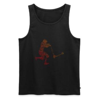 Stuntscooter Stunt Roller Tretroller Stunt Scooter - Männer Premium Bio Tank Top - Schwarz - Vorne - Michal (187cm)