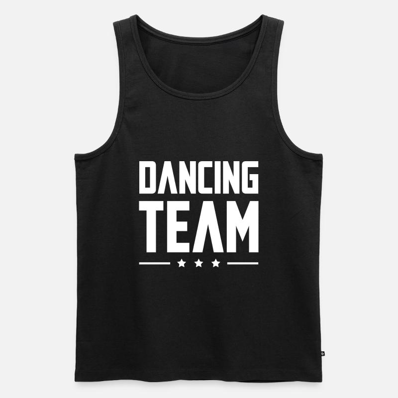 Équipe de danse - Débardeur bio Premium Homme - noir