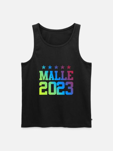 Malle 2023 - Men's Premium Organic Tank Top - black