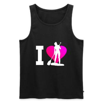 Standup Paddle Standup Paddleboard Stand up Paddli - Men's Premium Organic Tank Top - black - Front - Michal (187cm)