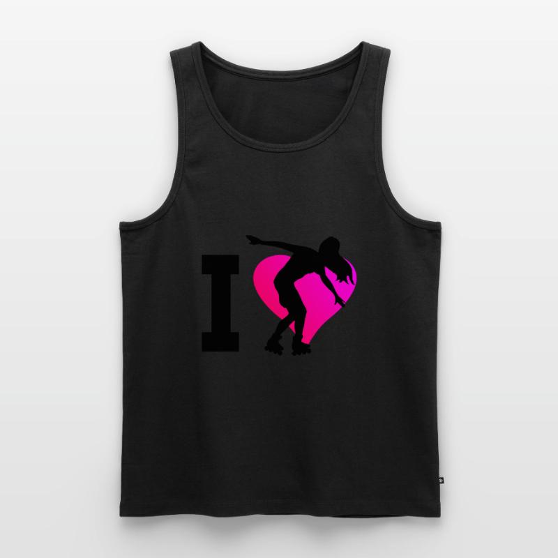 Roller Skating Roller Skates Roller Skating Rollerskat Men's Premium Organic Tank Top