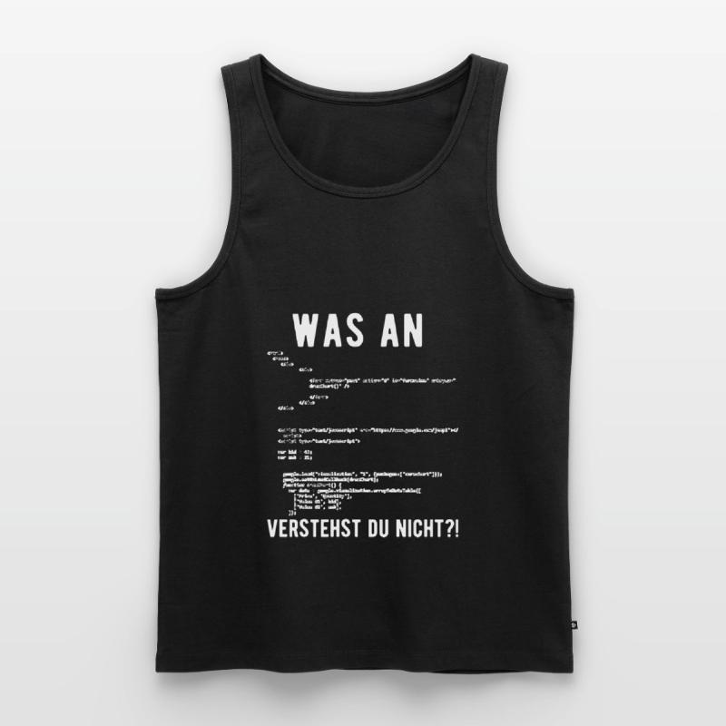 Informatik Informatiker Lustiges Programmierer Männer Premium Bio Tank Top