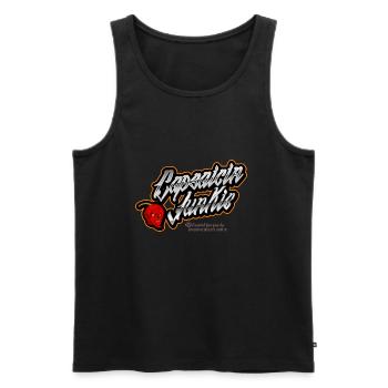 Chili Pepper Capsaicin Junkie - Männer Premium Bio Tank Top - Schwarz - Vorne - AI Model Male 178 light (178cm)