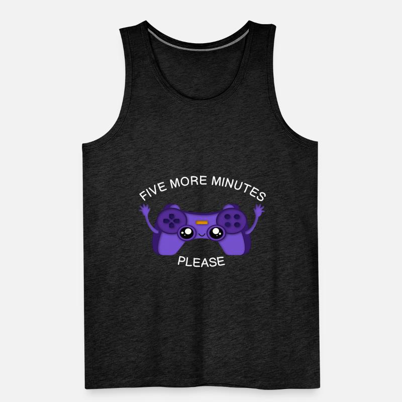 Süßer Controller Gaming Männer Premium Bio Tank Top