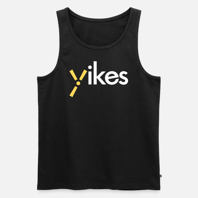 Yikes - Männer Premium Bio Tank Top - Schwarz
