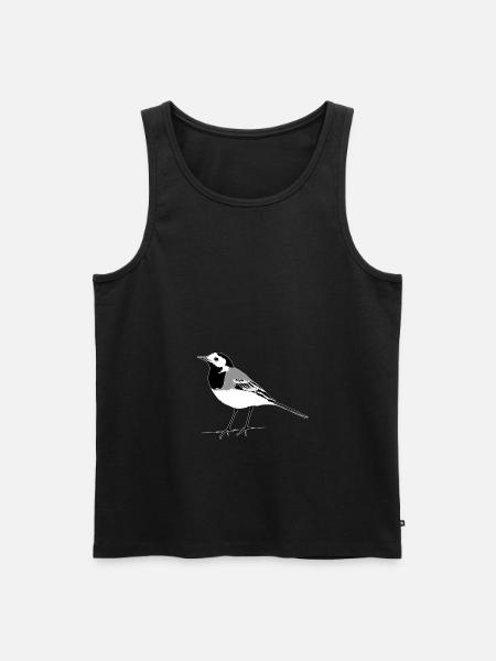 Wagtail - Men's Premium Organic Tank Top - black