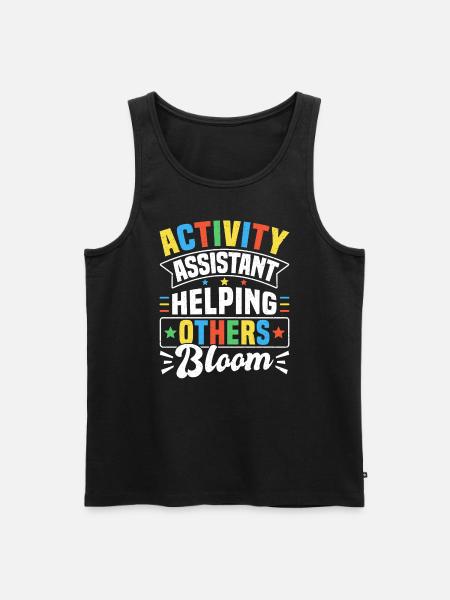 Awesome Activity Director - Männer Premium Bio Tank Top - Schwarz