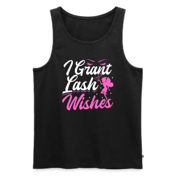 Makeup Artist Beautician & - Männer Premium Bio Tank Top - Schwarz - Vorne - AI Model Male 178 light (178cm)
