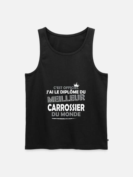 carrossier - Débardeur bio Premium Homme - noir