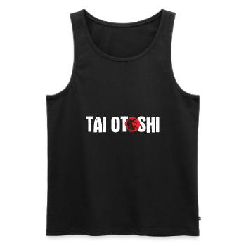 Japanischer Kampfsport Judo - Männer Premium Bio Tank Top - Schwarz - Vorne - Michal (187cm)