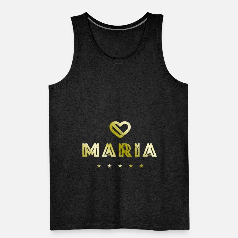Maria Herz Men's Premium Organic Tank Top