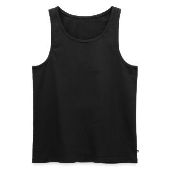 Linedance Linedancing Country Fan - Free Gift - Men's Premium Organic Tank Top - black - Front - AI Model Male 178 light (178cm)
