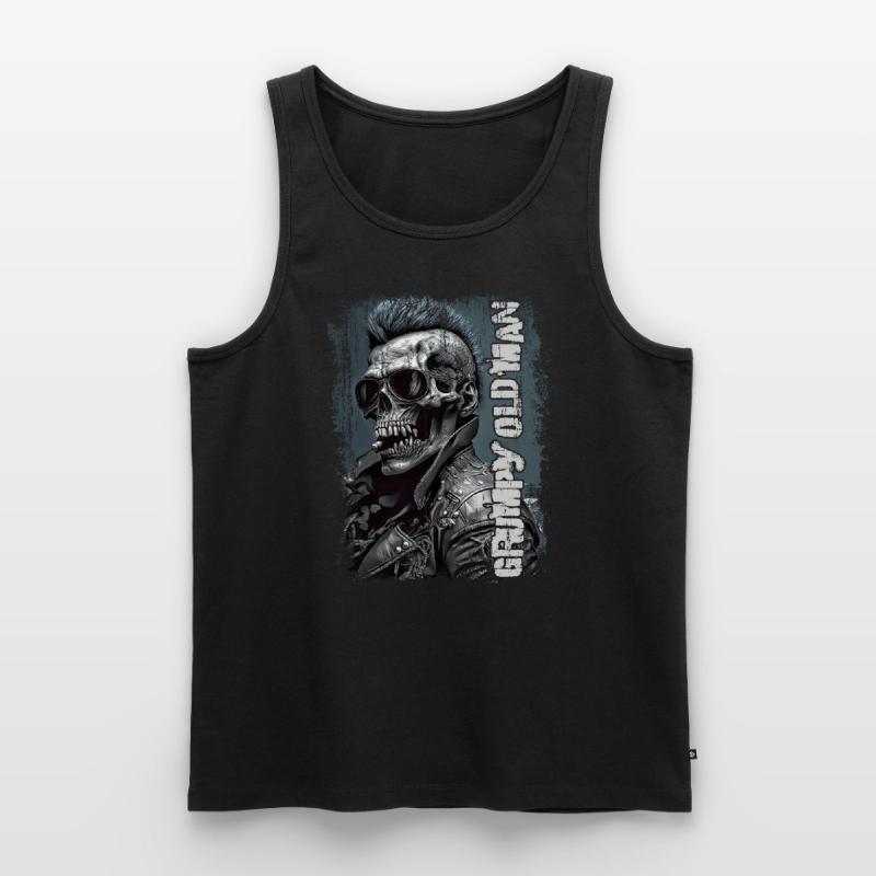 Grumpy old man Männer Premium Bio Tank Top
